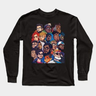 Deltarune Bold Battles Long Sleeve T-Shirt